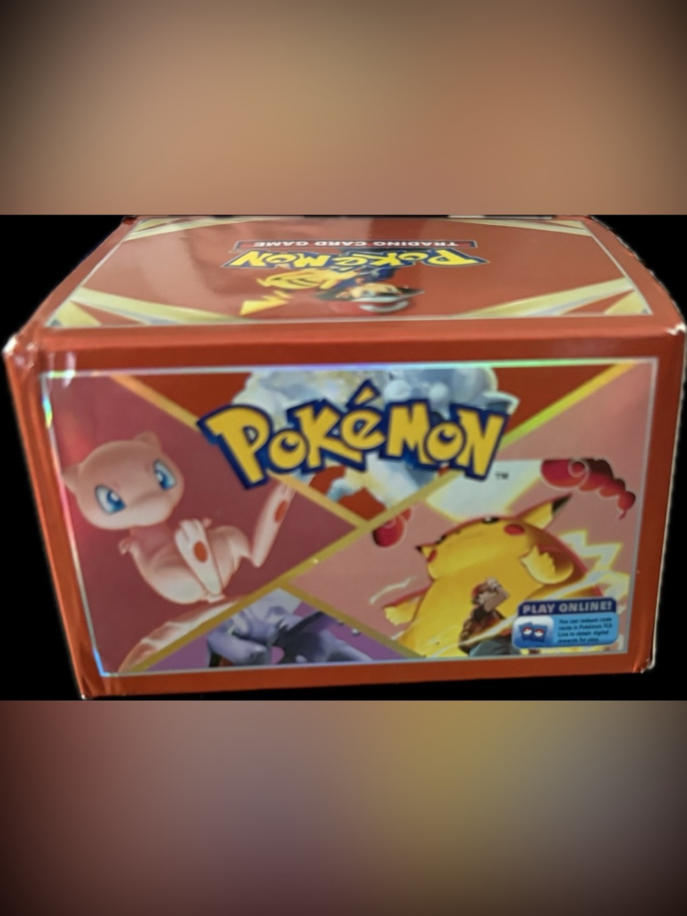 Red Collector Box – Official Trading Card Storage